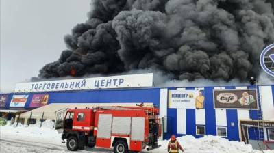 В Первомайске ликвидируют масштабный пожар в «Эпицентре К»: что известно - bykvu.com - Первомайск