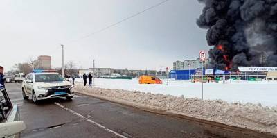 Пожар в Эпицентре в Первомайске - полиция задержала поджигателя - видео - ТЕЛЕГРАФ - telegraf.com.ua - Первомайск