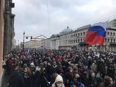 Курсантка МВД едва не пострадала из-за митингов - neva.today - Санкт-Петербург