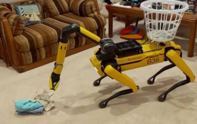 Робопсов Boston Dynamics научили делать уборку - korrespondent.net - Япония - Boston