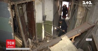 Жители одесского дома, где произошел обвал, рассказали о своем спасении - tsn.ua - Одесса
