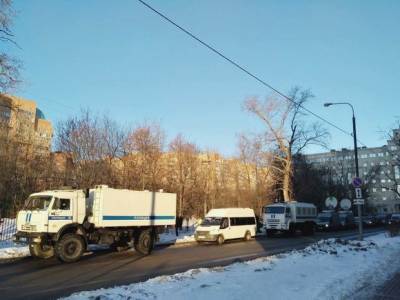 Алексей Навальный - Ив Роше - Спецтехнику стягивают в центр Москвы - rosbalt.ru - Москва