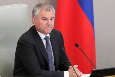 Вячеслав Володин - Володин заявил о необходимости наказывать за обращения к другим государствам ввести санкции - argumenti.ru - Россия