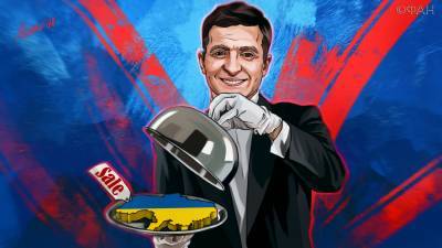 Владимир Зеленский - После утраты доверия Байдена Зеленский подбросил Украину китайцам - riafan.ru - Гонконг - Beijing
