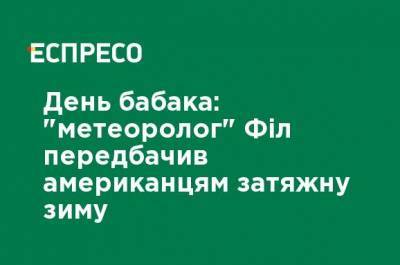 День сурка: "метеоролог" Фил предсказал американцам затяжную зиму - ru.espreso.tv - США