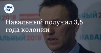 Алексей Навальный - Ив Роше - Олег Навальный - Навальный получил 3,5 года колонии - ura.news - Москва