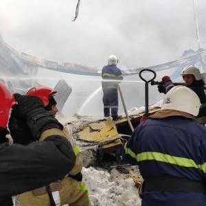 Пожар в «Эпицентре» в Первомайске потушили за шесть часов - reporter-ua.com - Первомайск