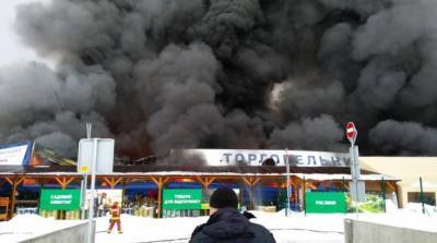 Спасатели потушили пожар в «Эпицентре» - ru.slovoidilo.ua - Николаевская обл. - Первомайск
