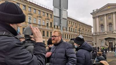 Алексей Навальный - Виталий Милонов - Вадим Кобзев - Милонов предложил осудить Навального за государственную измену - polit.info
