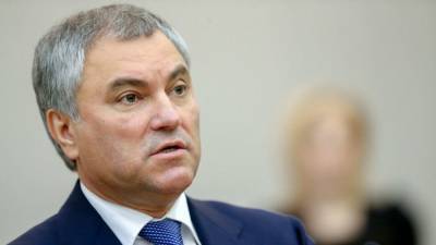 Виктор Медведчук - Вячеслав Володин - Володин призвал США и ЕС к ответной реакции на санкции СНБО против Медведчука - politros.com - США - Украина