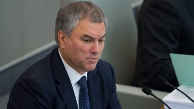 Виктор Медведчук - Вячеслав Володин - Володин назвал санкции против Медведчука серьезным вызовом для демократии - polit.info - США - Украина - Киев