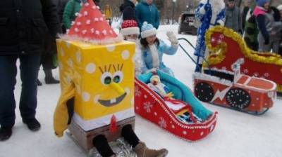 В фестивале саней в Заречном можно участвовать на «ватрушках» и ледянках - penzainform.ru