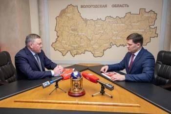 Олег Кувшинников - Сергей Воропанов - В ходе встречи с Кувшинниковым Воропанов вспомнил, что не был в отпуске - vologda-poisk.ru - Вологодская обл. - Вологда
