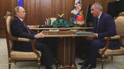 Владимир Путин - Дмитрий Рогозин - Вадим Наумов - Рогозин анонсировал запуск первого российского радиолокационного спутника - nation-news.ru