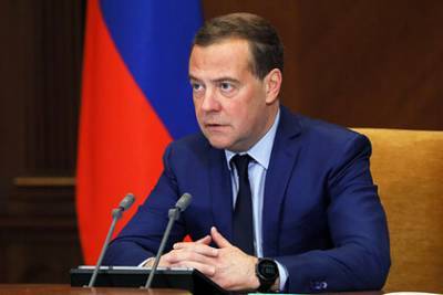 Дмитрий Медведев - Виктор Медведчук - Оксана Марченко - Медведев прокомментировал санкции против Медведчука - lenta.ru
