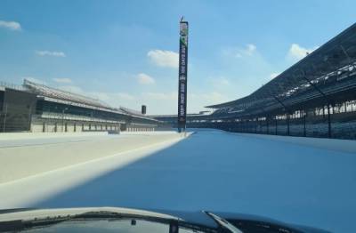 Роман Грожан - Роман Грожан в заснеженном Индианаполисе - f1news.ru - США - шт. Индиана