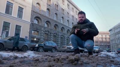 Соль на дорогах разрушает и уродует город: ищем баланс в борьбе с гололедом - piter.tv - Санкт-Петербург
