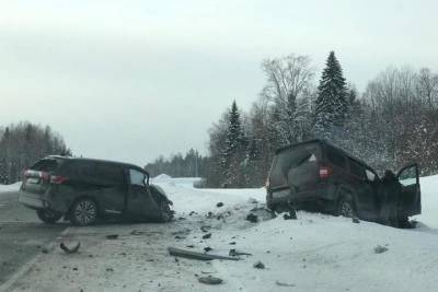 УАЗ и Mitsubishi разбились в смертельном ДТП под Святозером - karel.mk.ru - Мурманск - Петрозаводск - район Пряжинский