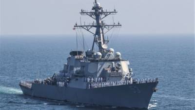 Пошарпанный корабль ВМС США привел в ужас иностранные СМИ на учениях AMAN-2021 - nation-news.ru - США - Пакистан - Карачи