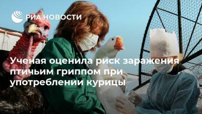 Анна Попова - Ринат Максютов - Ученая оценила риск заражения птичьим гриппом при употреблении курицы - ria.ru - Москва - Россия