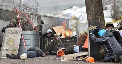 Седьмая годовщина ударов в спину - ren.tv - Киев