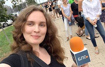 Екатерина Андреева - Сергей Томиленко - Катерина Андреева: На восьмой день протестов я потеряла сознание на площади, где, брызжа слюной, выступал Лукашенко - charter97.org - Минск