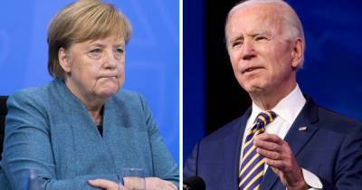 Ангела Меркель - Джо Байден - Байден и Меркель открыто конфликтуют из-за «СП-2» - news-front.info - США - Вашингтон - Берлин
