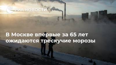 Евгений Тишковец - В Москве впервые за 65 лет ожидаются трескучие морозы - ria.ru - Москва - Московская обл.