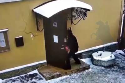 В Санкт-Петербурге взяли под арест мужчину, напавшего с ножом на генконсульство Украины - znak.com - Санкт-Петербург