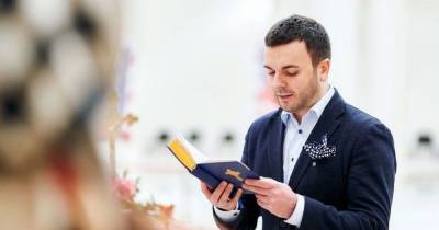 Григорий Решетник - Григорий Решетник показал, как крестил трехмесячного сына - tsn.ua - Киев