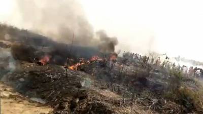 Военный самолет King Air 350 потерпел крушение в Нигерии - 5-tv.ru - Нигерия - Абуджа