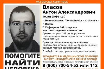 В Тульской области волонтеры ищут пропавшего 40-летнего мужчину - tula.mk.ru - Псков - Тульская обл.