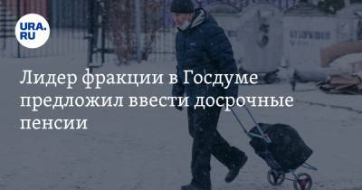 Сергей Миронов - Лидер фракции в Госдуме предложил ввести досрочные пенсии - ura.news