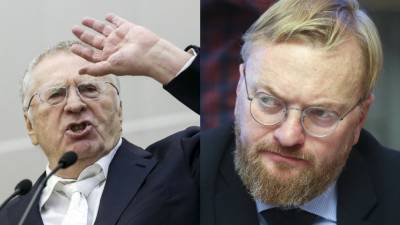 Виталий Милонов - Владимир Жириновский - Милонов ответил Жириновскому на его призыв ограничить предельный вес для россиян - riafan.ru