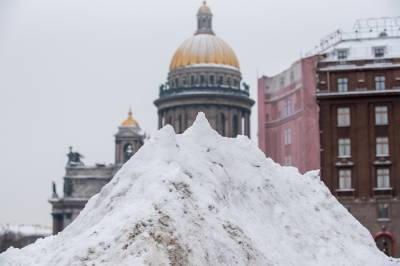 Петербург в снежном плену: властям снова понадобятся лопаты Беглова - dp.ru - Санкт-Петербург