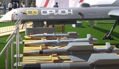 В Сети появилось видео применения российского ударного беспилотника «Орион» в Сирии - topwar.ru - Сирия