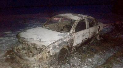 В Лунинецком районе угонщик попал в ДТП и бросил горящую машину - belta.by - район Лунинецкий