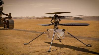 Первый вертолет на Марсе позвонил домой - news.bigmir.net - Киев