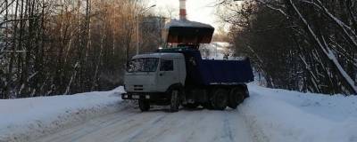 В городском округе Пущино идет вывоз снега - runews24.ru - городское поселение Пущино