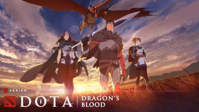 Netflix представил первый тизер-трейлер фэнтезийного аниме-сериала «DOTA: Кровь дракона» - itc.ua