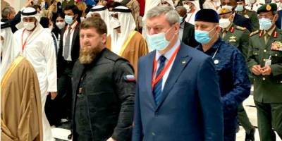 Рамзан Кадыров - Денис Шмыгаль - Олег Уруский - Уруский объяснил свое фото рядом с Кадыровым в Абу-Даби - nv.ua - респ. Чечня - Абу-Даби