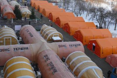 Мобильный госпиталь на Прикарпатье уже готов к приему больных: он сейчас единственный в Украине - 24tv.ua - Новости - Гсчс