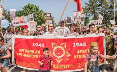 Хокимият Ташкента вновь не может принять решение по проведению "Бессмертного полка". Теперь слово за Администрацией президента - podrobno.uz - Узбекистан - Ташкент