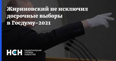 Владимир Соловьев - Валерий Рашкин - Владимир Жириновский - Жириновский не исключил досрочные выборы в Госдуму-2021 - nsn.fm