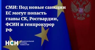 Алексей Навальный - СМИ: Под новые санкции ЕС могут попасть главы СК, Росгвардии, ФСИН и генпрокурор РФ - nsn.fm