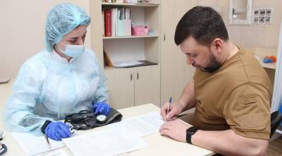Денис Пушилин - В ДНР стартует второй этап антиковидной вакцинации - politnavigator.net - Россия - ДНР - Донбасс