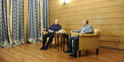 Владимир Путин - Александр Лукашенко - Катались на лыжах и обсуждали «близость». Путин и Лукашенко встретились в Сочи — фото - nv.ua - Россия - Сочи - Белоруссия