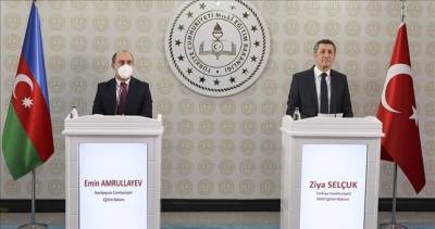 Али Асадов - Эмин Амруллаев - Турция готова внести вклад в развитие образования в Карабахе - dialog.tj - Турция - Азербайджан