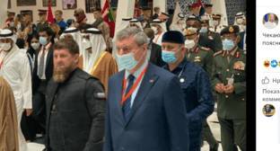 Рамзан Кадыров - Денис Шмыгаль - Олег Уруский - Вице-премьер Украины объяснился за фото с Кадыровым - kavkaz-uzel.eu - респ. Чечня - Эмираты - Абу-Даби
