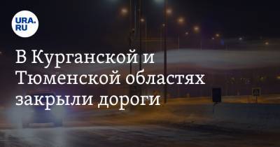В Курганской и Тюменской областях закрыли дороги - ura.news - Челябинская обл. - Тюмень - Тюменская обл. - Курганская обл. - Омск - Омская обл.